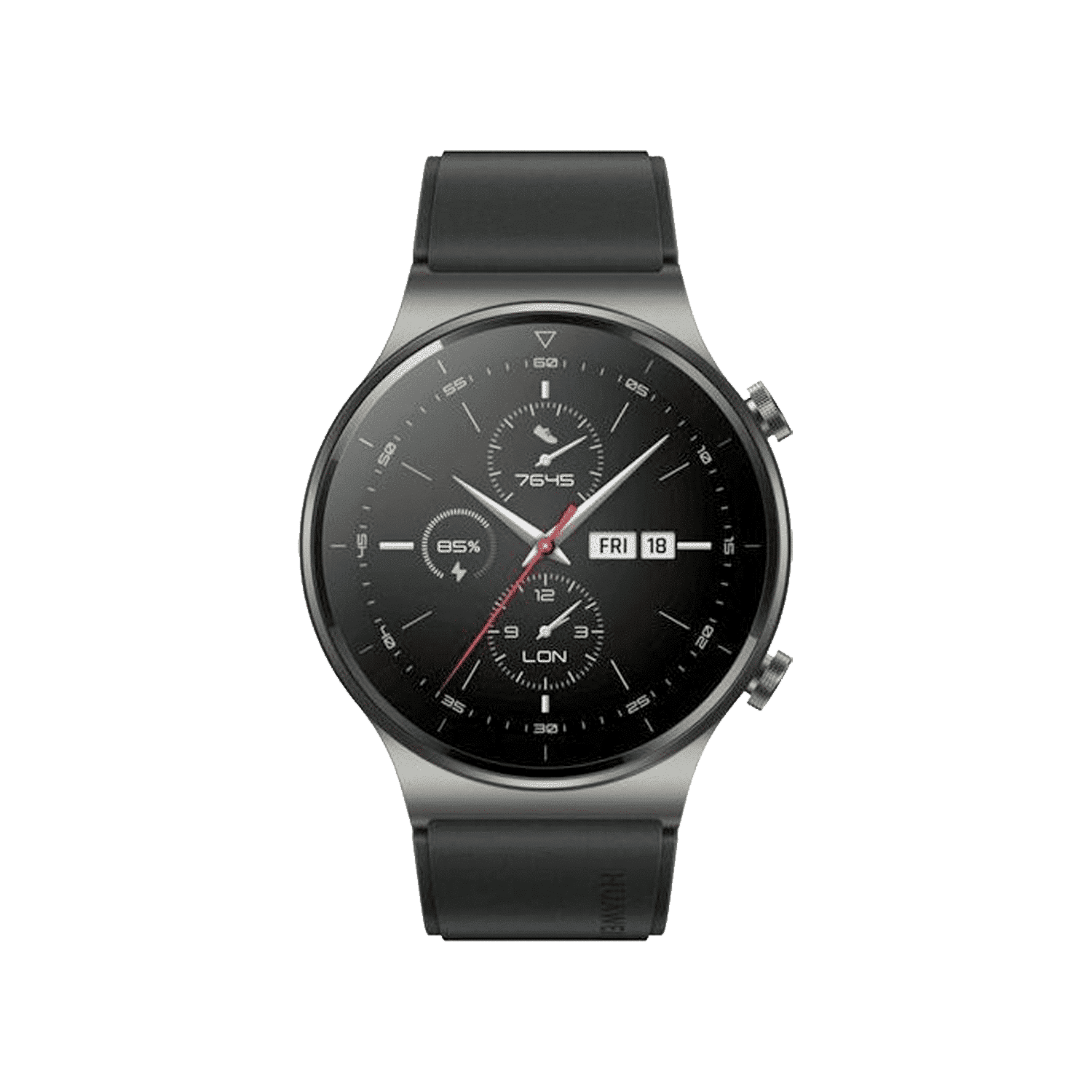 image-1 Huawei Watch GT 2 Pro 47mm Titanium - Night Black - Image 1