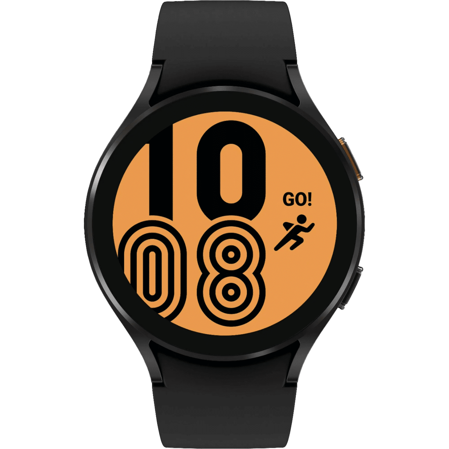 1 Samsung Galaxy Watch 4 Aluminum Smartwatch 44MM Bluetooth Black - Image 1