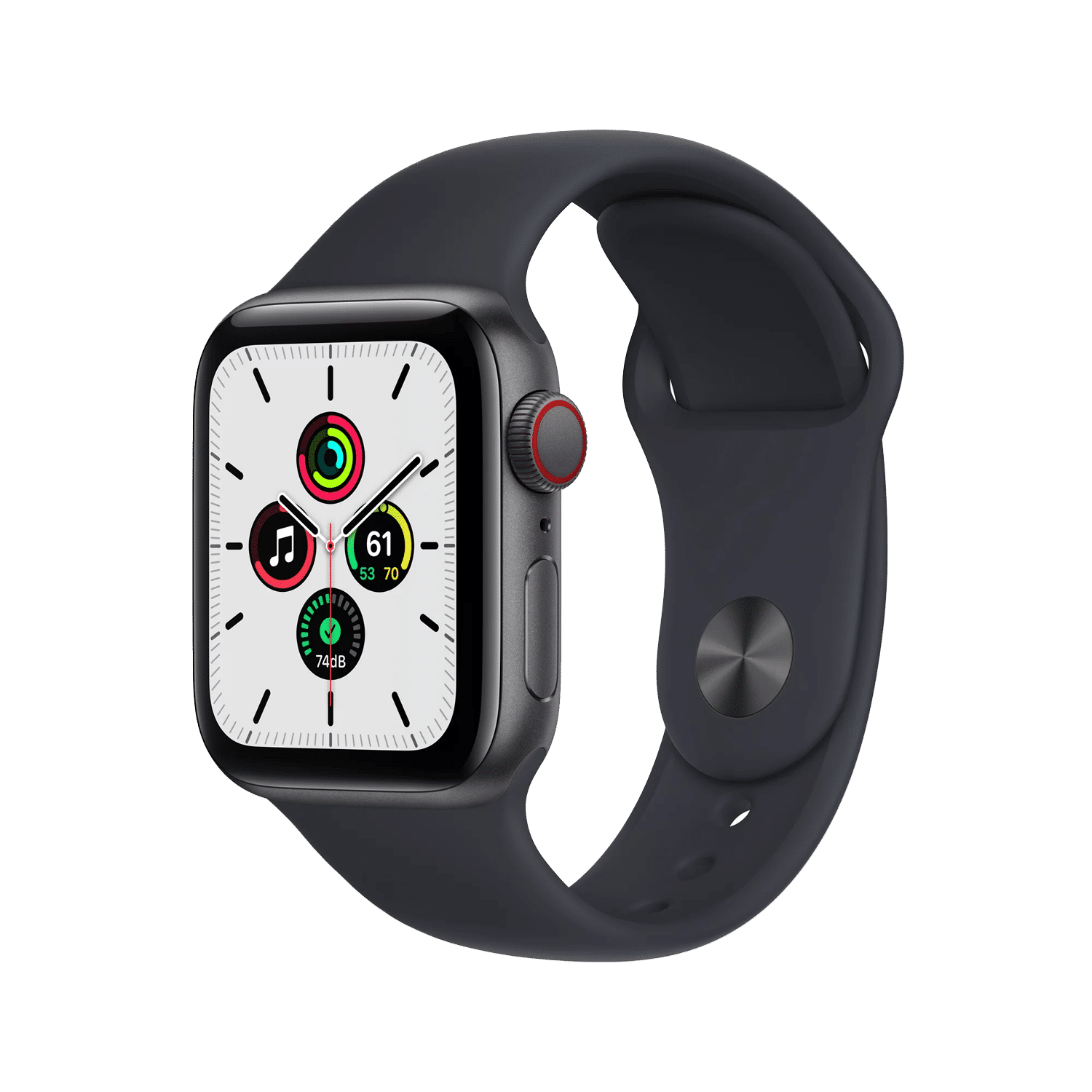 1 Apple Watch SE GPS + Cellular 40mm Space Gray - Image 1